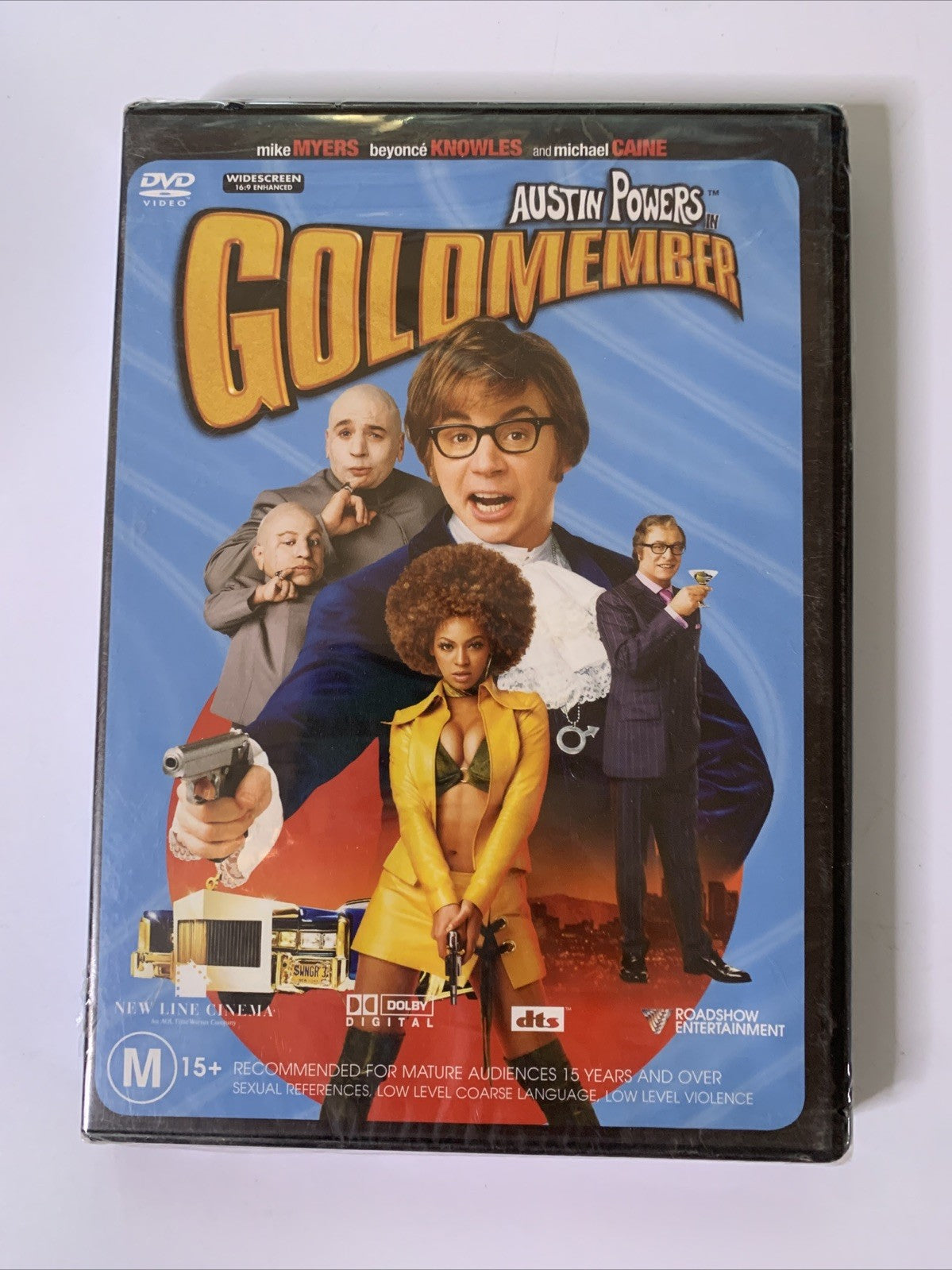 Austin Powers Goldmember (DVD, 2002) Mike Myers Region 4 NEW Sealed