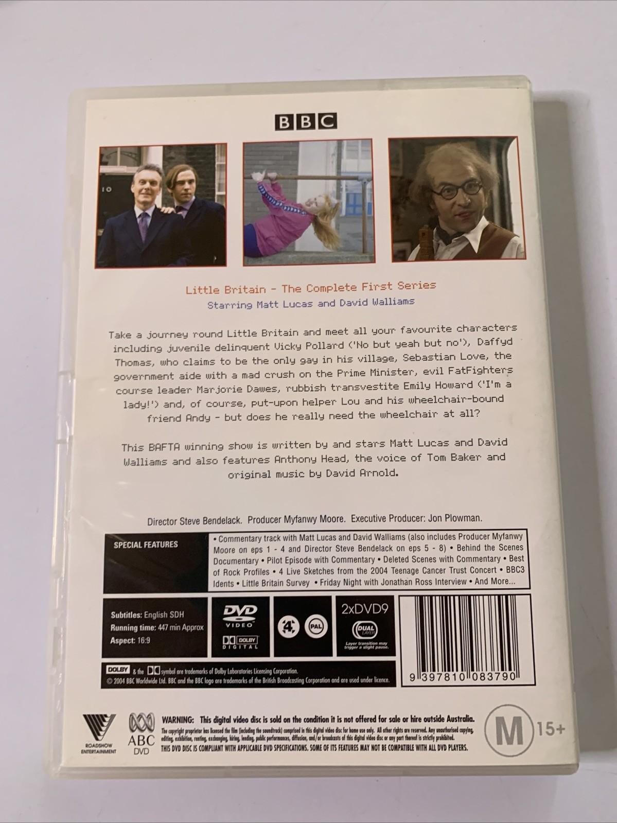 Little Britain : Series 1 (DVD, 2003, 2-Discs) BBC Comedy Region 4