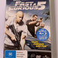 Fast & Furious 5 (DVD, 2011) Paul Walker, Vin Diesel, The Rock Region 4 &2 NEW