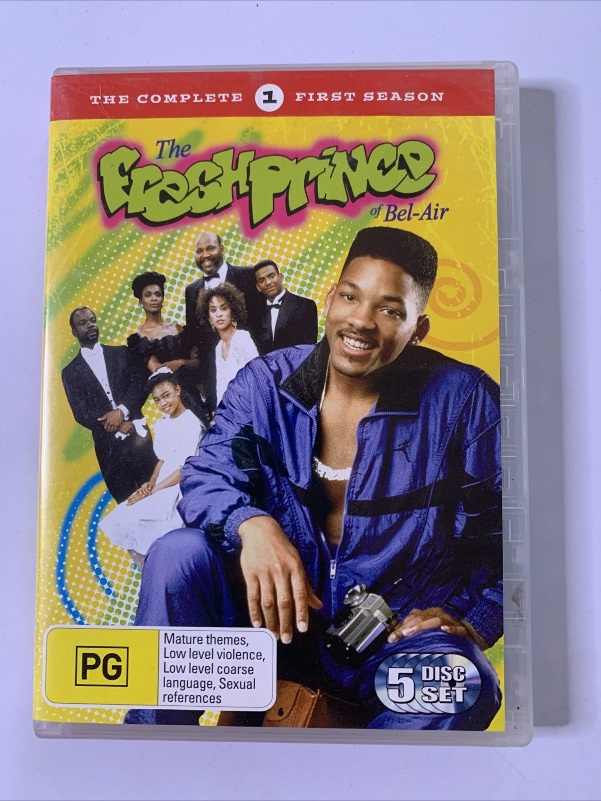 The Fresh Prince of Bel Air : Season 1 (DVD, 1990, 5-Discs) Region 4