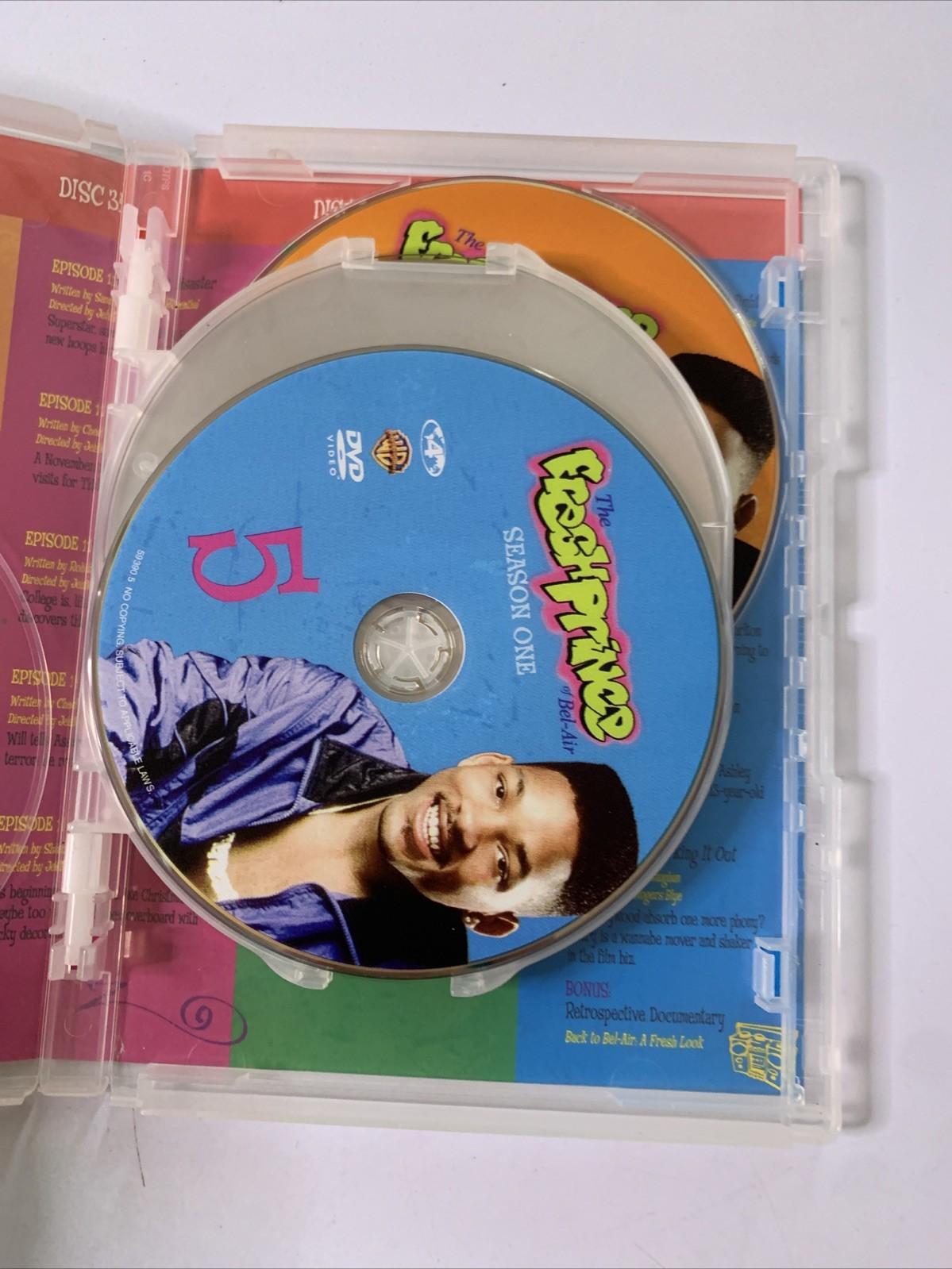 The Fresh Prince of Bel Air : Season 1 (DVD, 1990, 5-Discs) Region 4