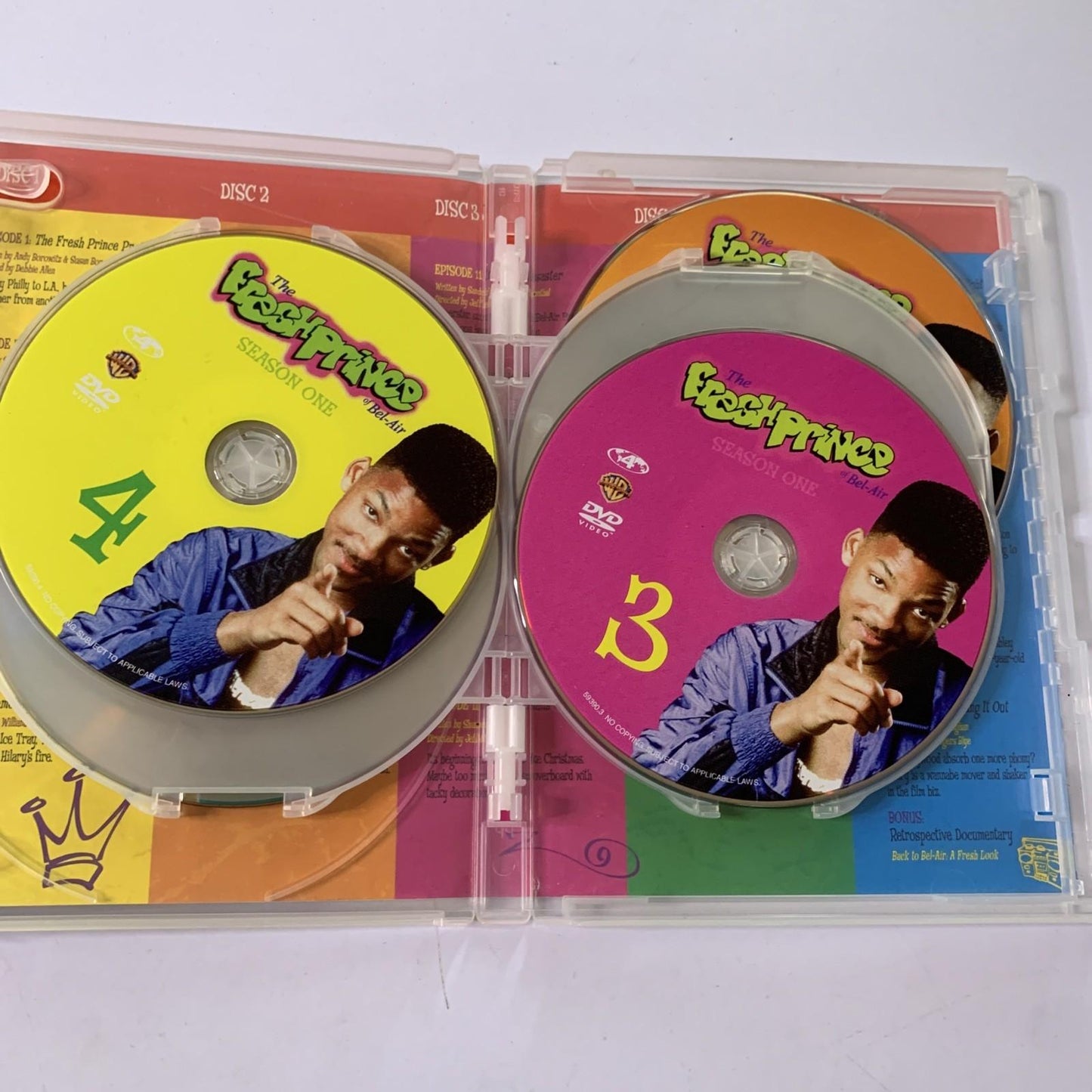 The Fresh Prince of Bel Air : Season 1 (DVD, 1990, 5-Discs) Region 4