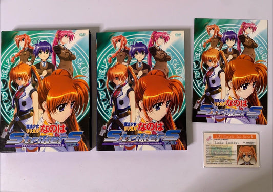 Magical Girl Lyrical Nanoha Strikers Vol.3 (DVD, 2007) Region 2 Japanese Limit E