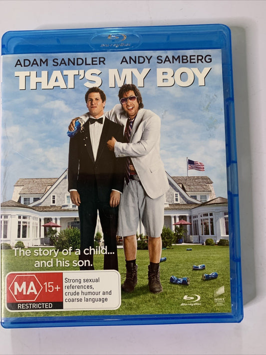 That's My Boy (Blu-ray, 2012) Andy Samberg, Adam Sandler, Vanilla Ice
