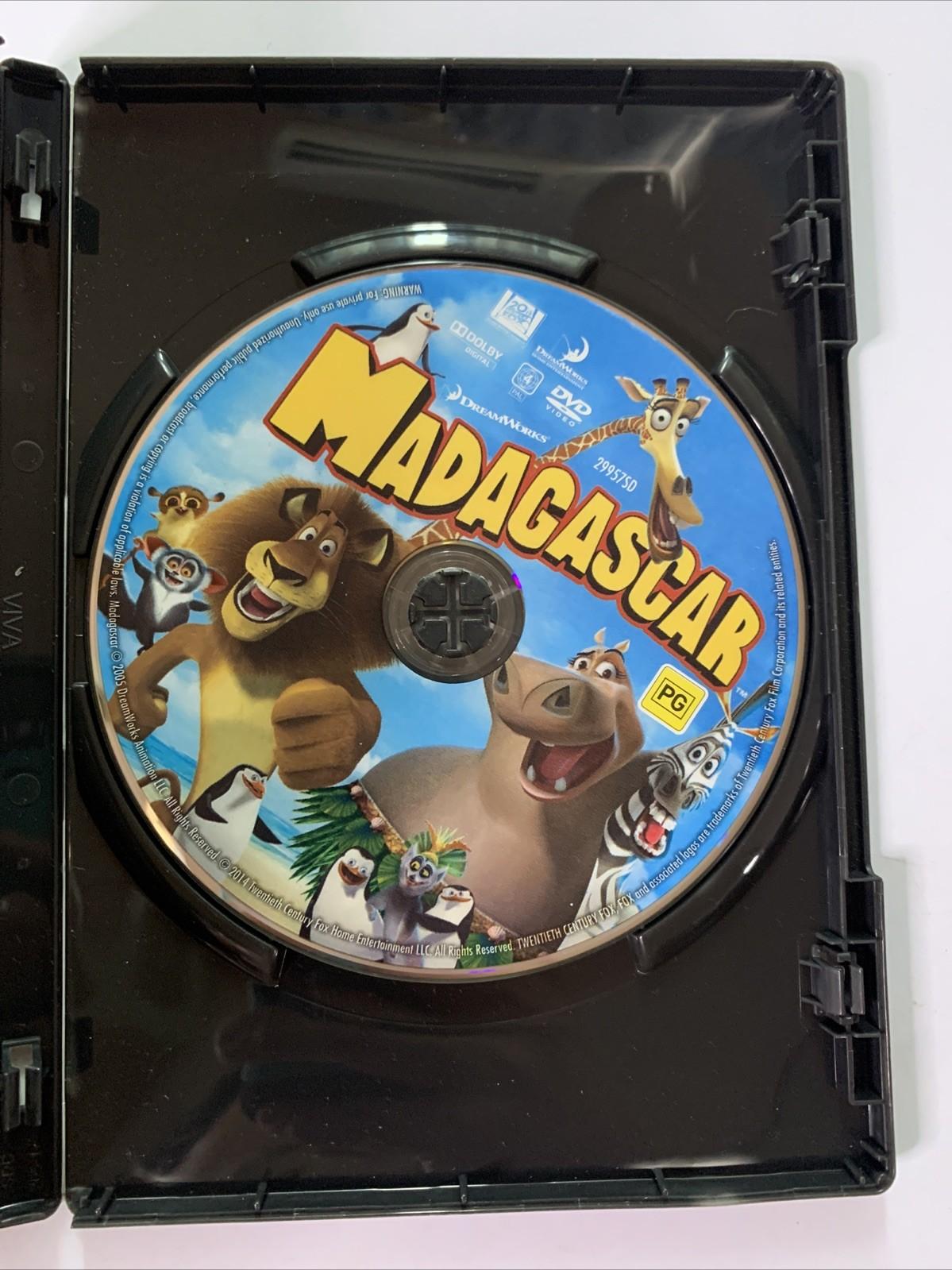 Madagascar (DVD, 2005) DreamWorks Animation Region 4