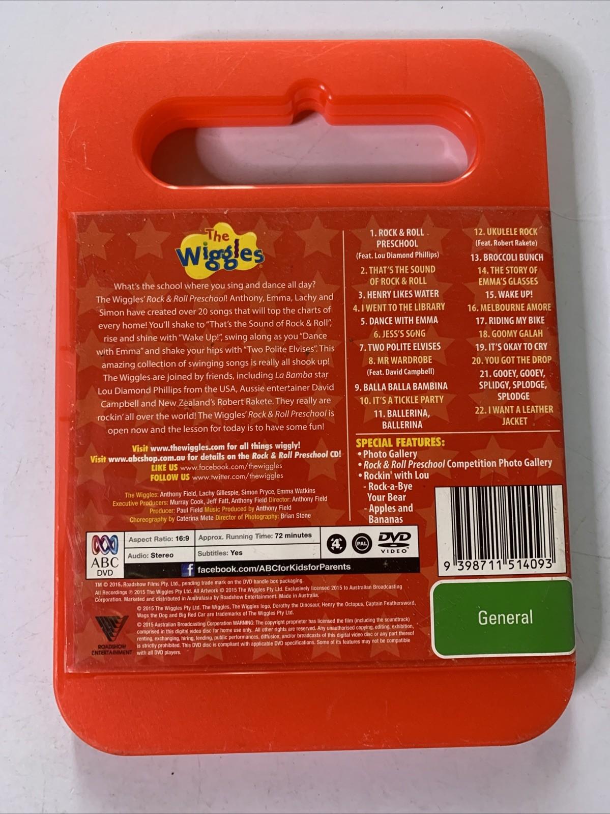The Wiggles : Rock & Roll Preschool (DVD, 2015) ABC Kids Region 4