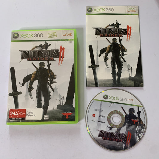 Ninja Gaiden 2 Microsoft XBOX 360 PAL 2008 Action Game Complete