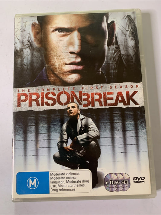 Prison Break : Season 1 (DVD, 2005, 6-Discs) Region 4
