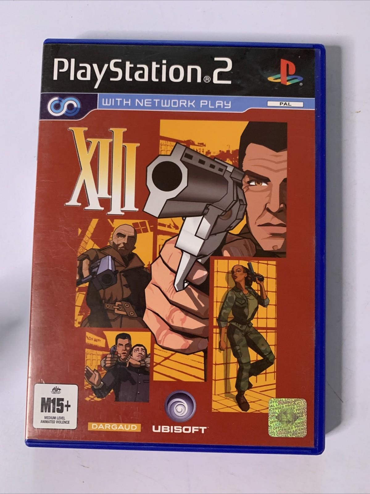 XIII PS2 Sony PlayStation 2 PAL Shooter 2003 Game Complete