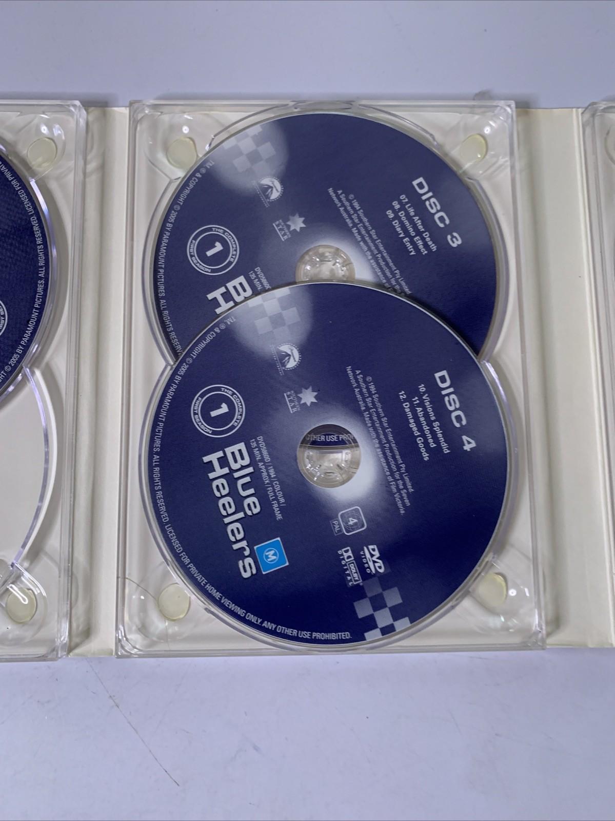Blue Heelers Season 1 (DVD, 1994) Lisa McCune Region 4 *Missing 1 Disc