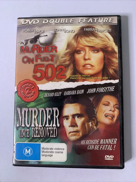 Murder On Flight 502 / Murder Once Removed (DVD) Farrah Fawcett All Regions