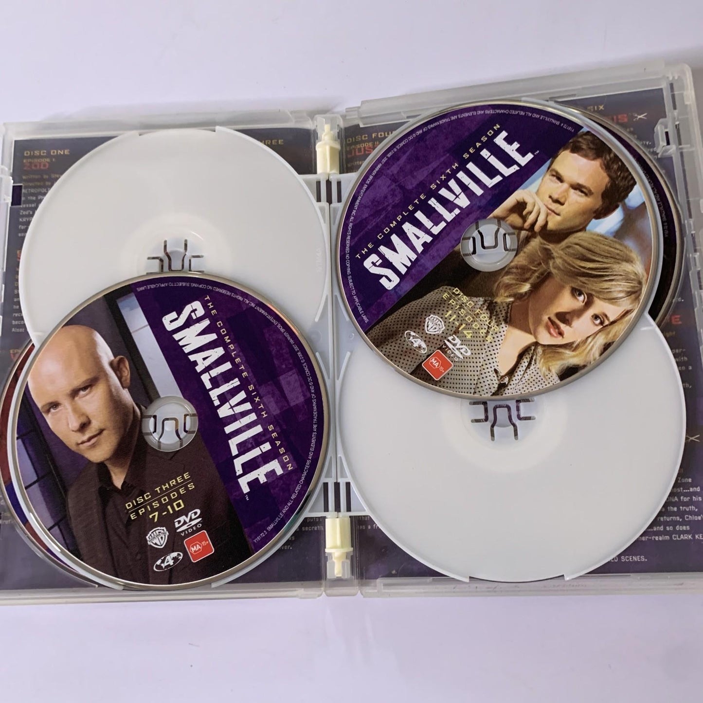 Smallville : Season 6 (DVD, 2006, 6-Discs) Region 4