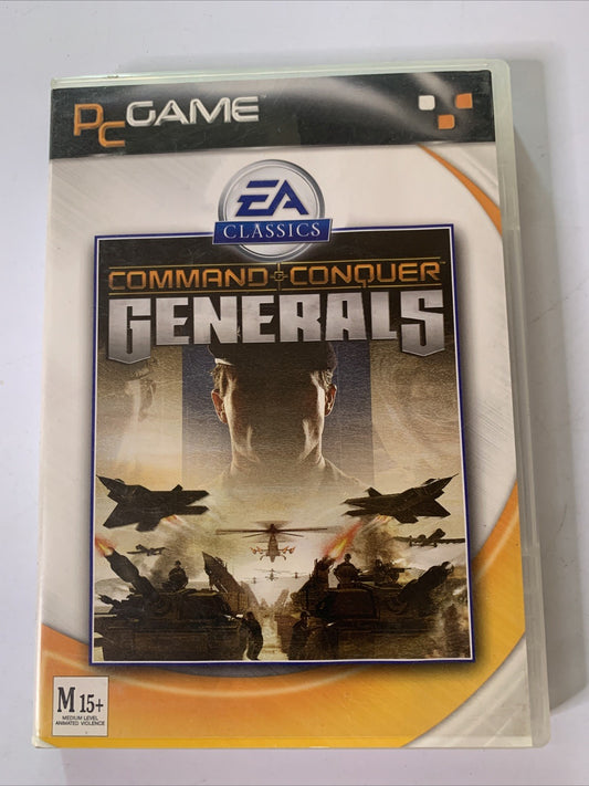 Command & Conquer Generals PC CDROM Strategy Game