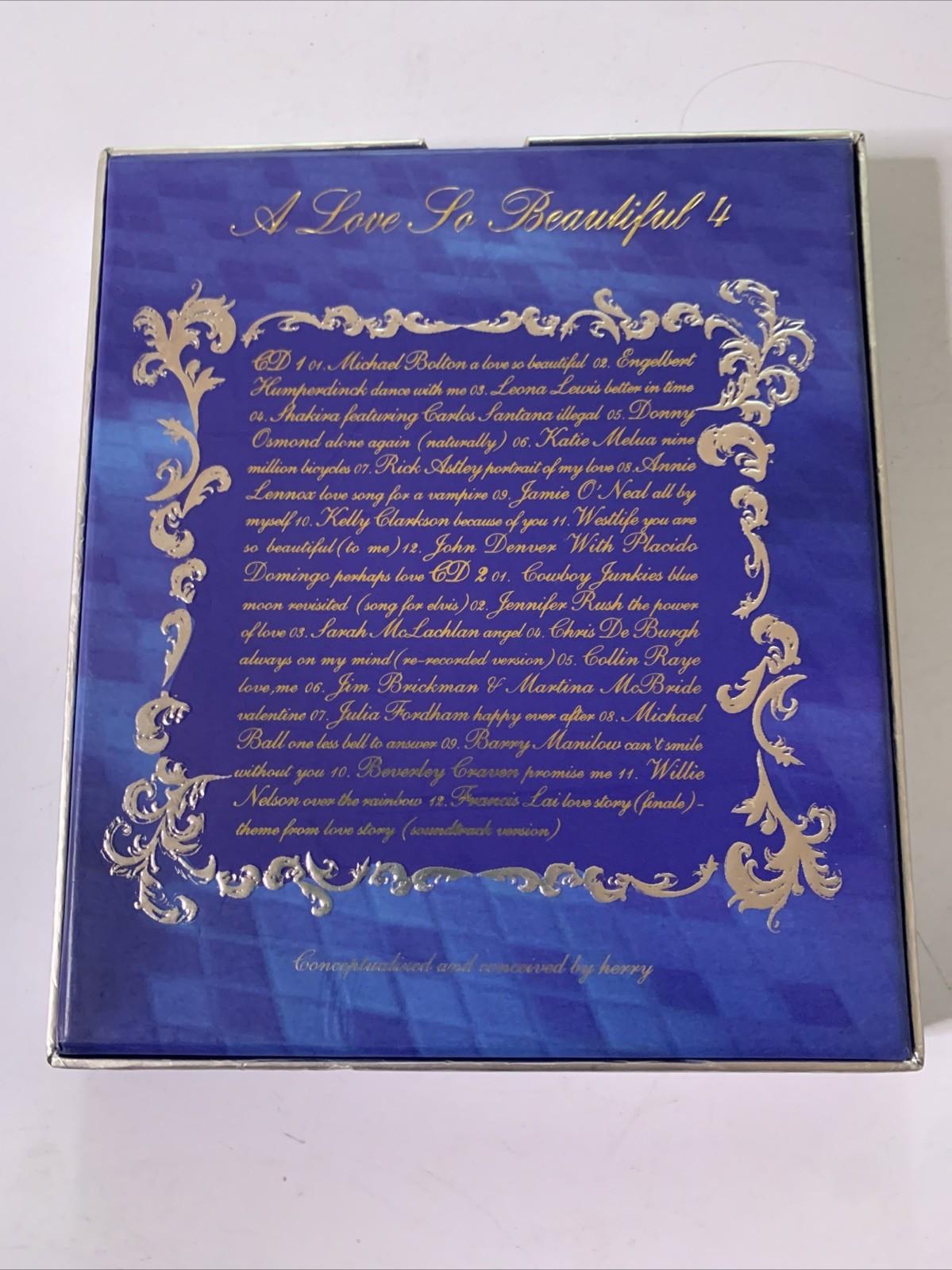 Various – A Love So Beautiful 4 (CD, 2009, 2-Discs) Singapore