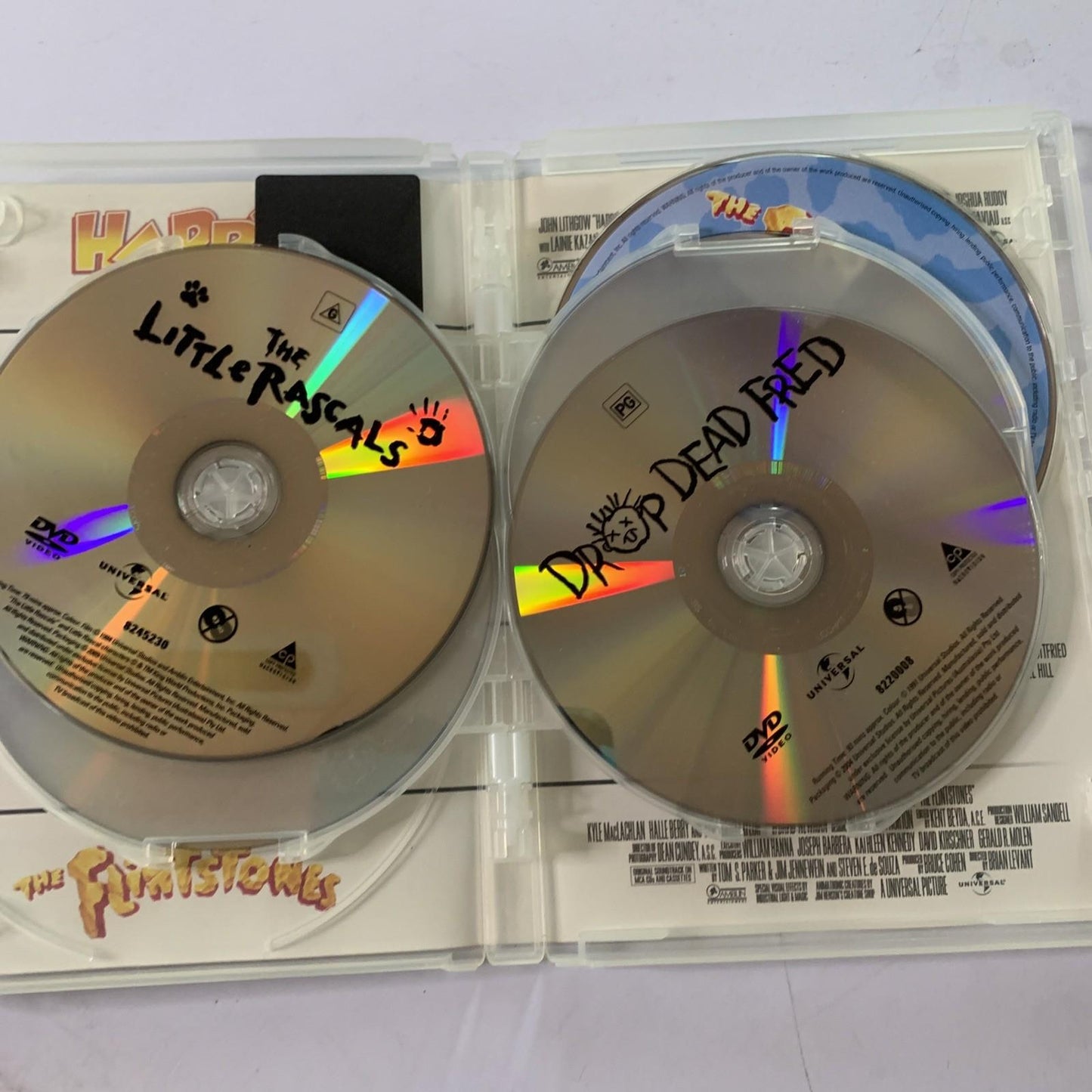 Harry Hendersons, Little Rascals, Dead Fred, Problem Child & Flintstones (DVD)