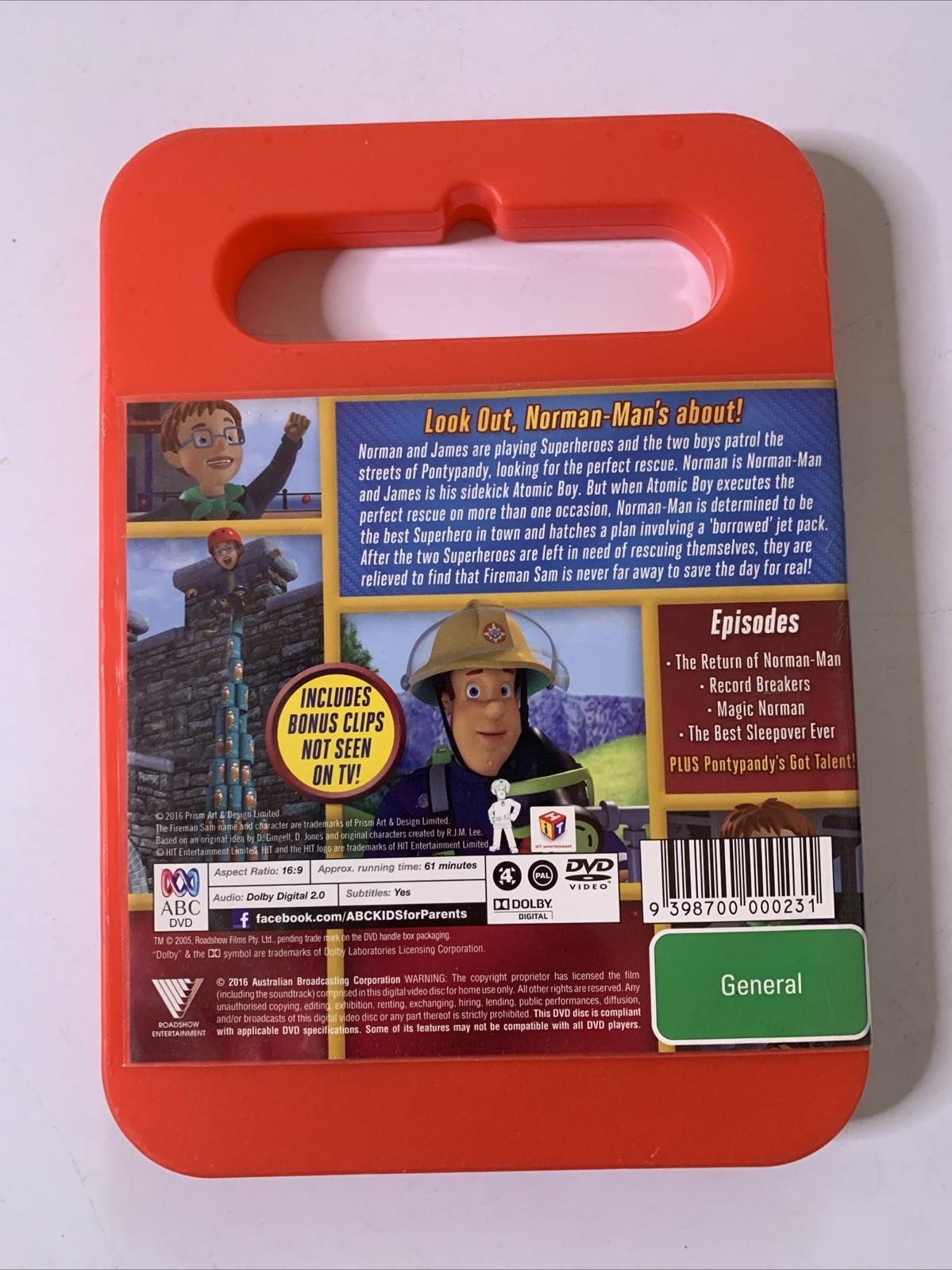 Fireman Sam : Norman On The Loose (DVD, 2016) Animation Region 4