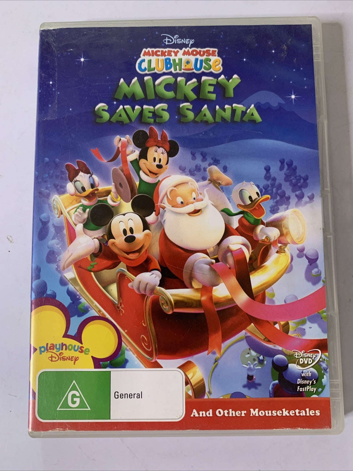 Mickey Mouse Clubhouse : Mickey Saves Santa and Other Mouseketales (DVD, 2007)