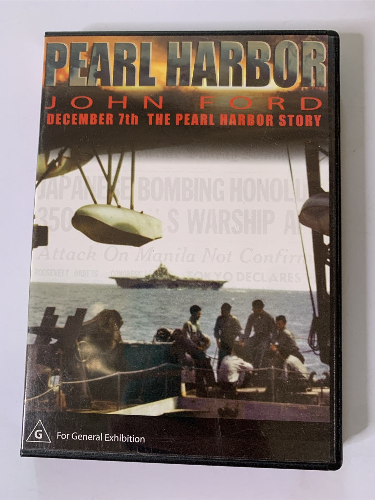 December 7th The Pearl Harbor Story (DVD, 1959) John Ford Film All Regions