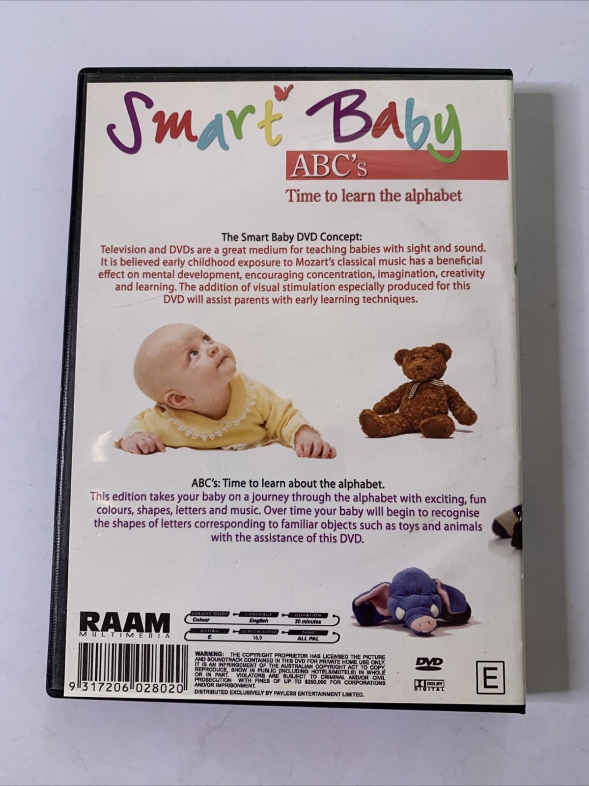 Smart Baby ABC's : Time To Learn The Alphabet (DVD) Early Learning All Regions