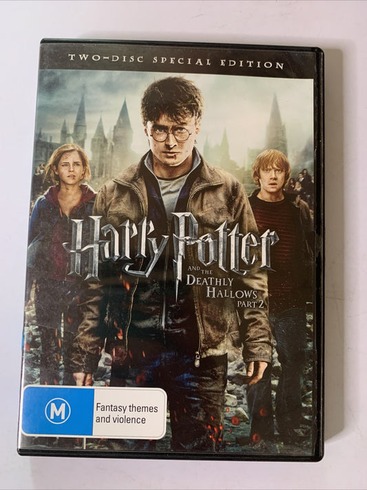 Harry Potter and the Deathly Hallows : Part 2 (DVD, 2011, 2-Disc Set) Region 4