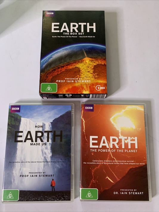 Earth: The Boxset (DVD, 2011) BBC Documentary Iain Stewart Region 4