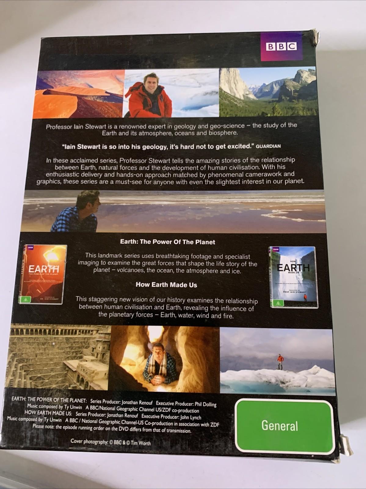 Earth: The Boxset (DVD, 2011) BBC Documentary Iain Stewart Region 4
