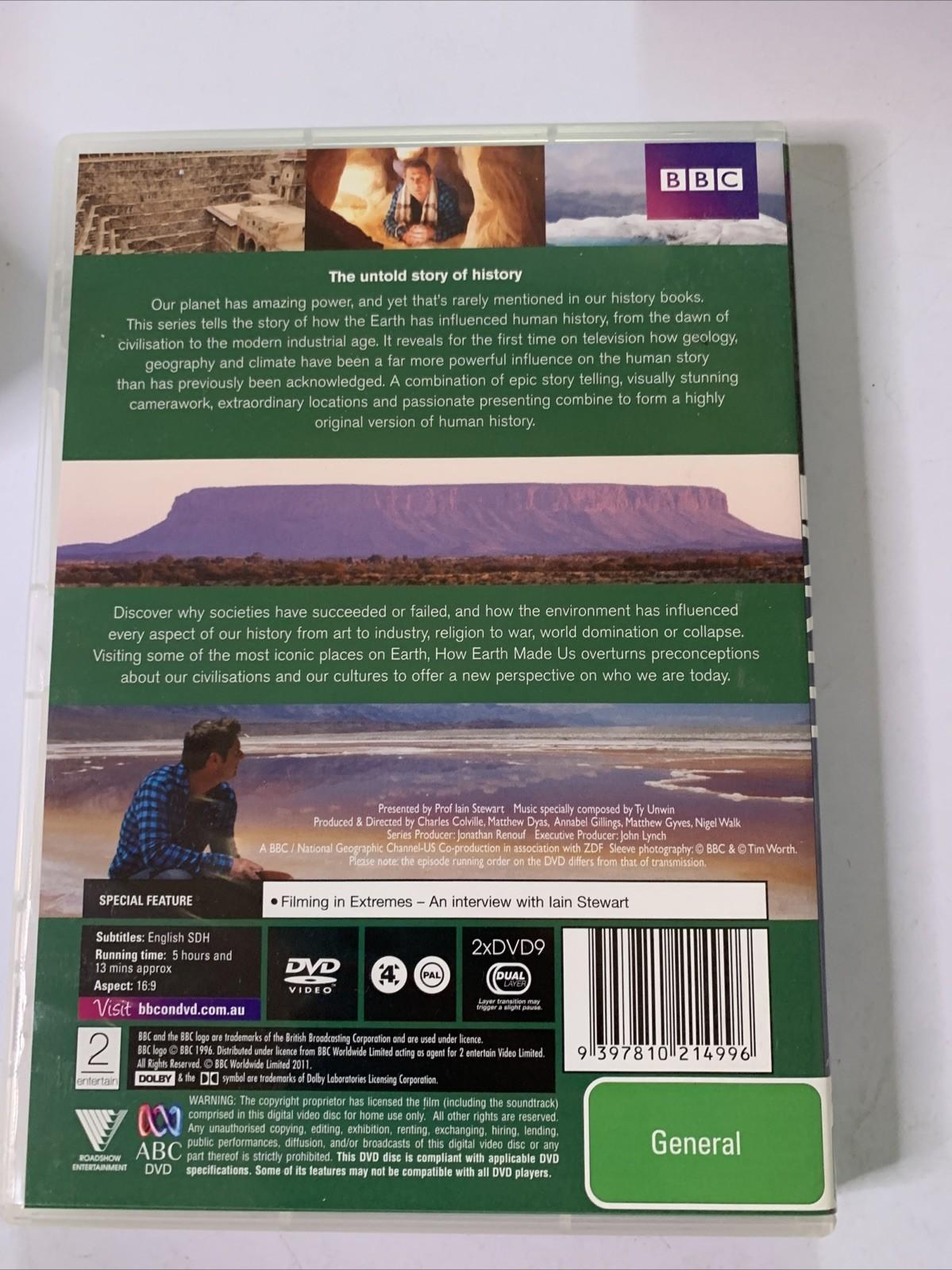Earth: The Boxset (DVD, 2011) BBC Documentary Iain Stewart Region 4
