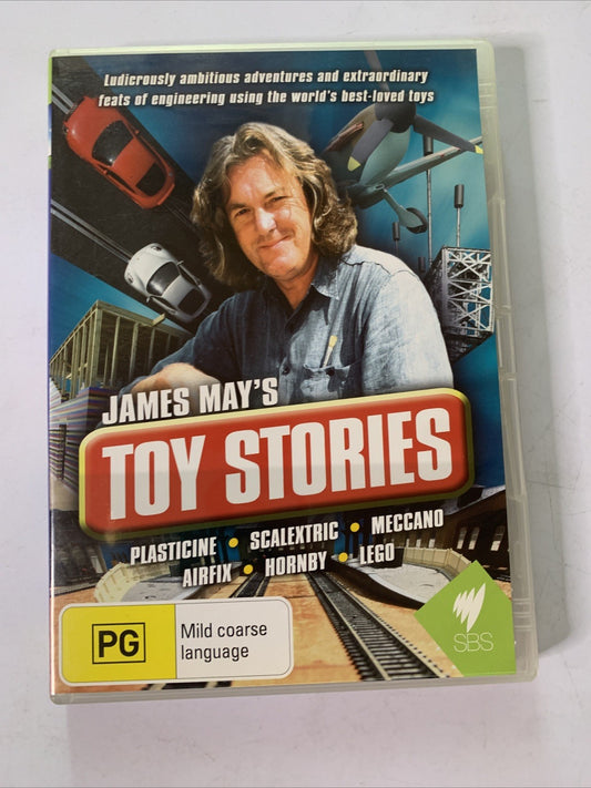 James May's Toy Stories (DVD, 2008, 2-DIscs) All Regions