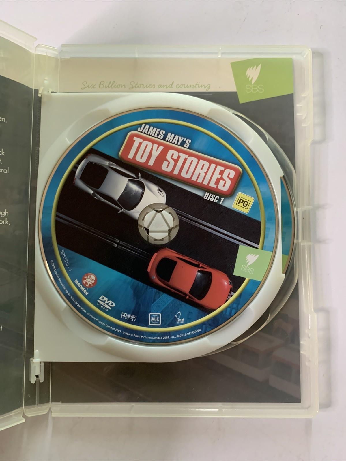 James May's Toy Stories (DVD, 2008, 2-DIscs) All Regions