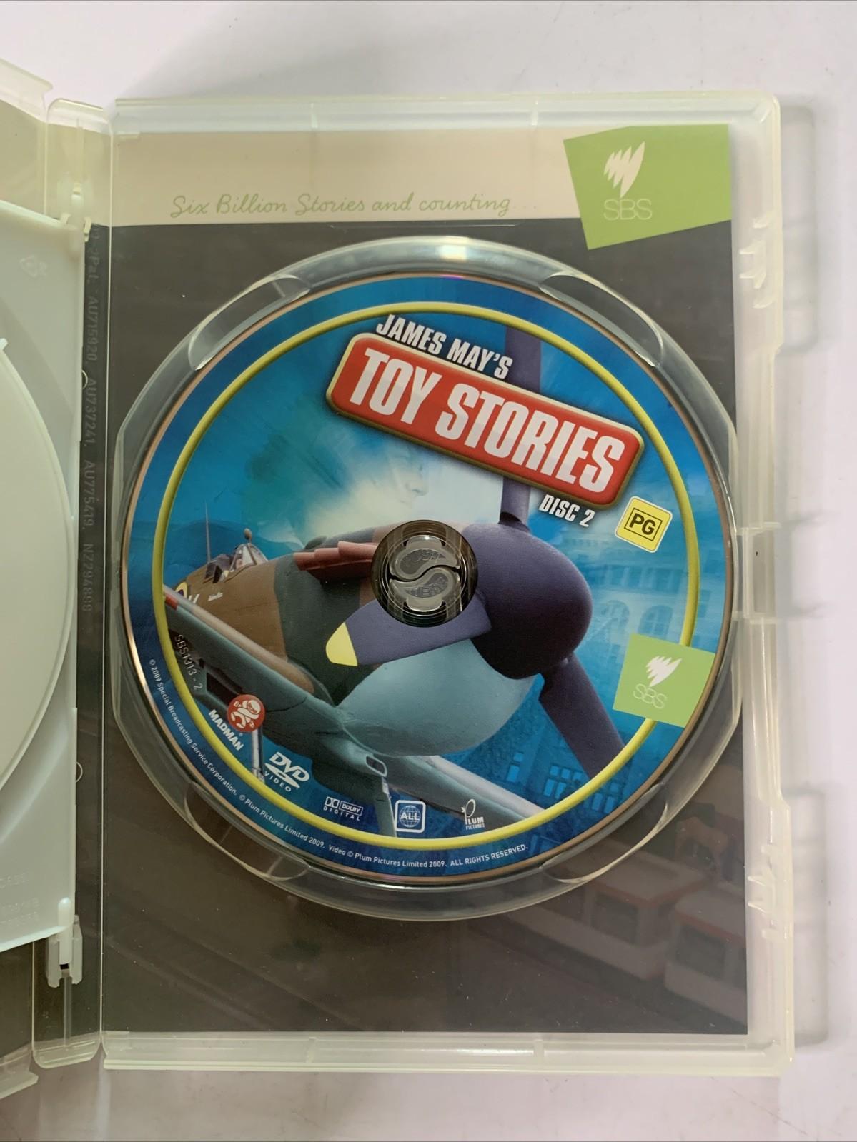 James May's Toy Stories (DVD, 2008, 2-DIscs) All Regions