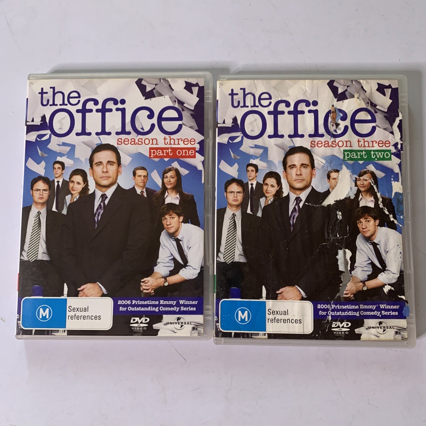 The Office : The Complete Season 3 (DVD, 2006, 4-Discs) Steve Carell Region 4