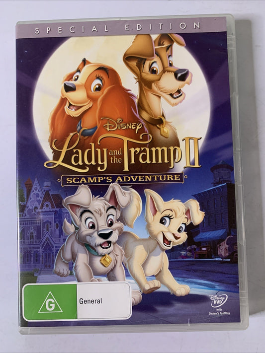 Lady and the Tramp II: Scamp's Adventure (DVD, 1999) Disney Animation Region 4