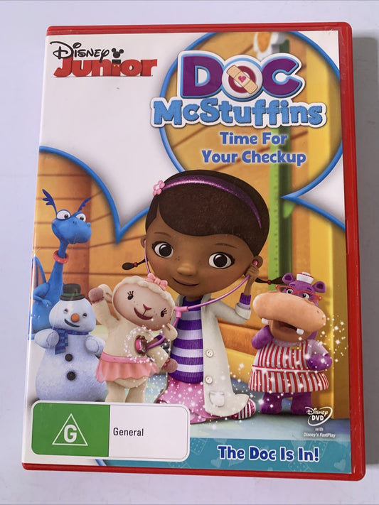 Doc McStuffins: Time For Your Check-Up (DVD, 2013) Disney Animation Region 4