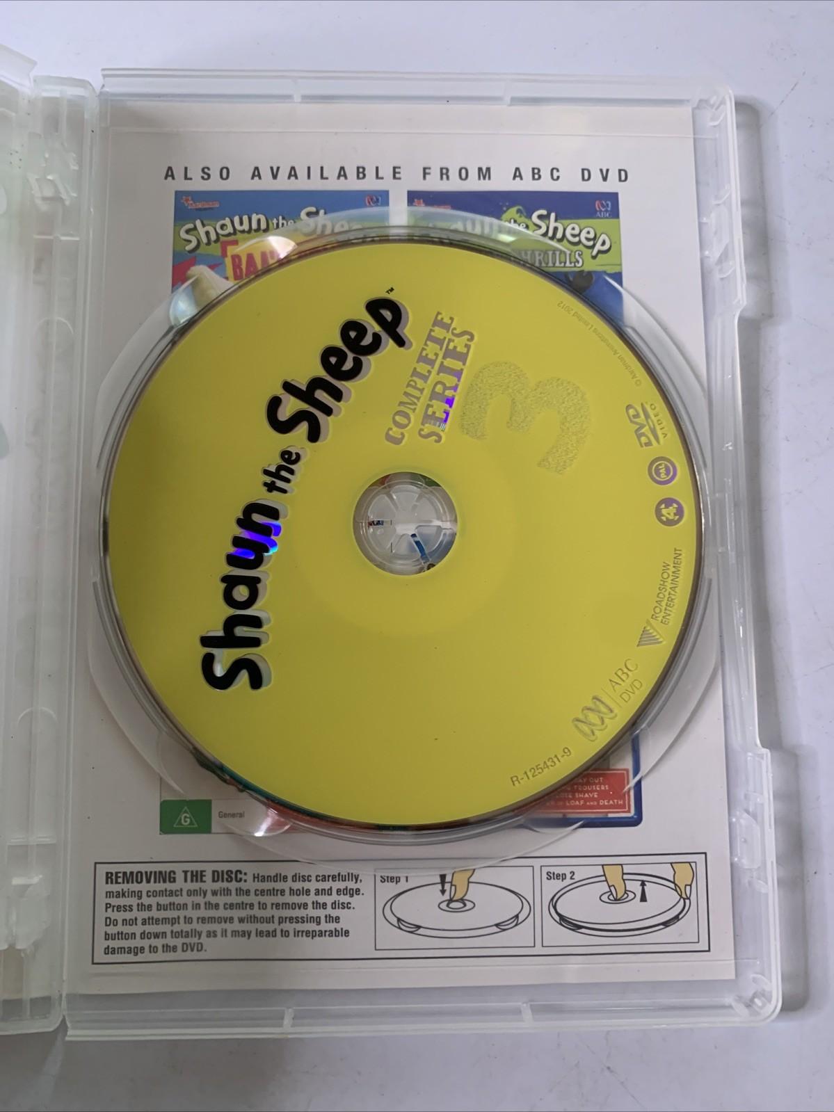 Shaun the Sheep : Complete Season 3 (DVD, 2016) Region 4