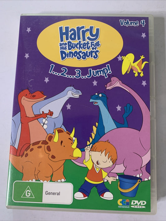 Harry and His Bucket Full of Dinosaurs : Vol 4 (DVD, 2006) Animation Region 4
