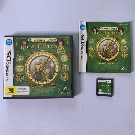Professor Layton and the Lost Future NDS Nintendo DS Game Complete
