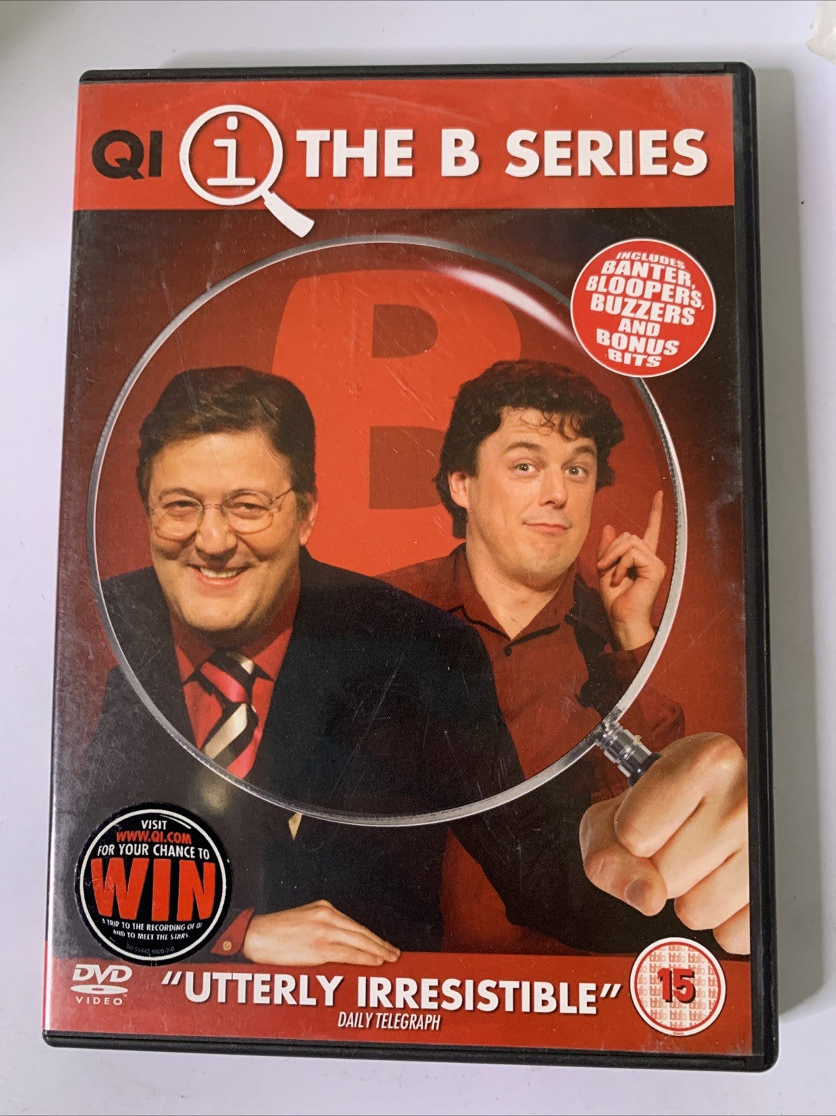 QI The B Series (DVD, 2008, 2-DIscs) Stephen Fry, Alan Davies Region 2