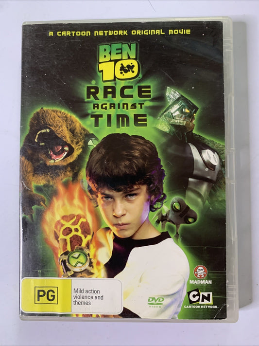 Ben 10 Race Against Time (DVD, 2007) Action Film Region 4