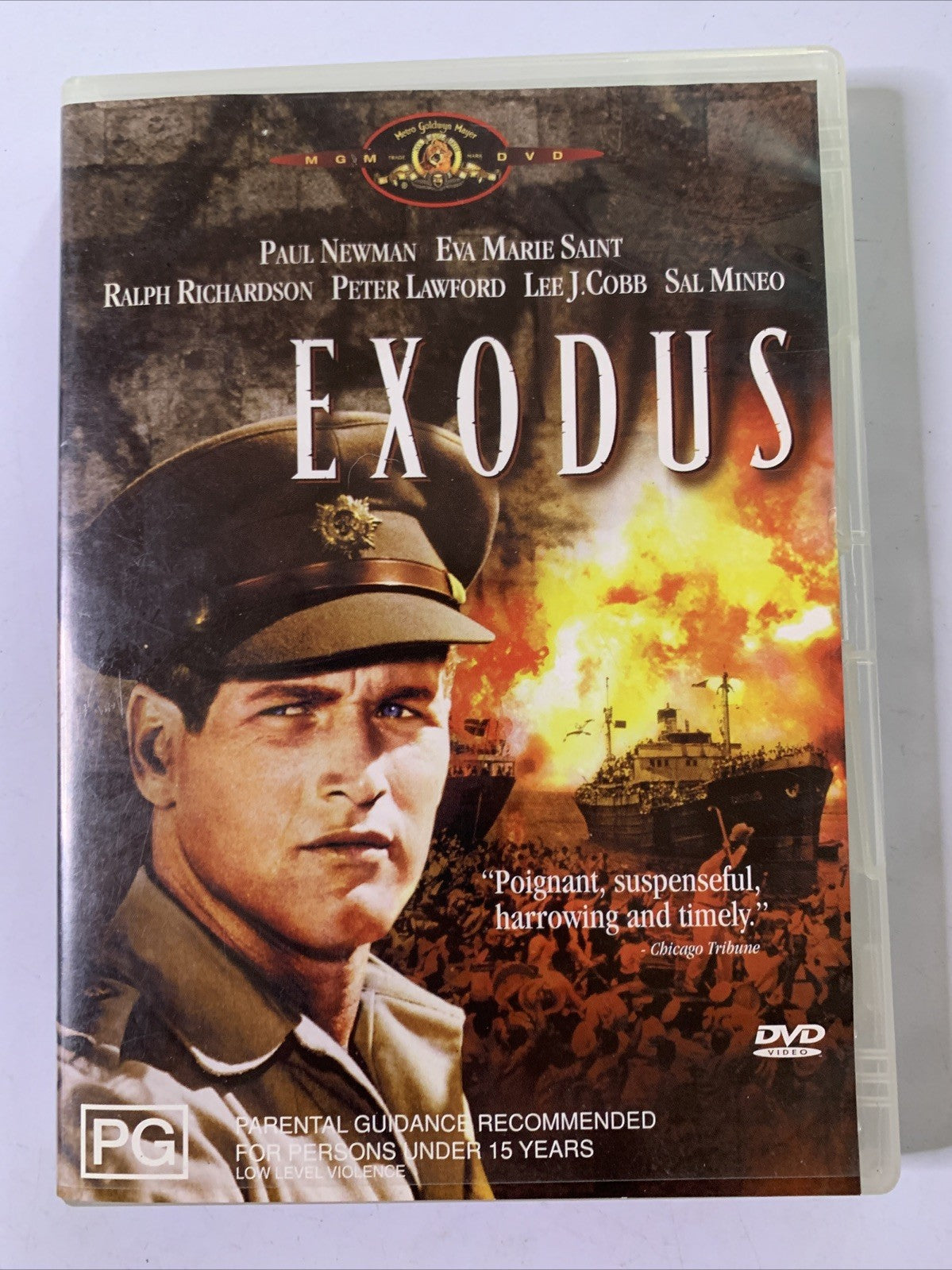 Exodus (DVD, 1960) Paul Newman Region 4