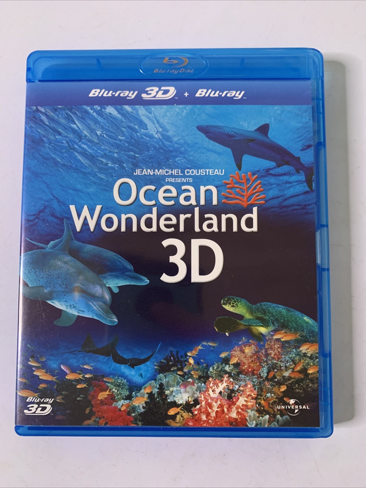 Ocean Wonderland 3D (Blu-ray 3D, 2003) Jean-Michel Cousteau  Region B