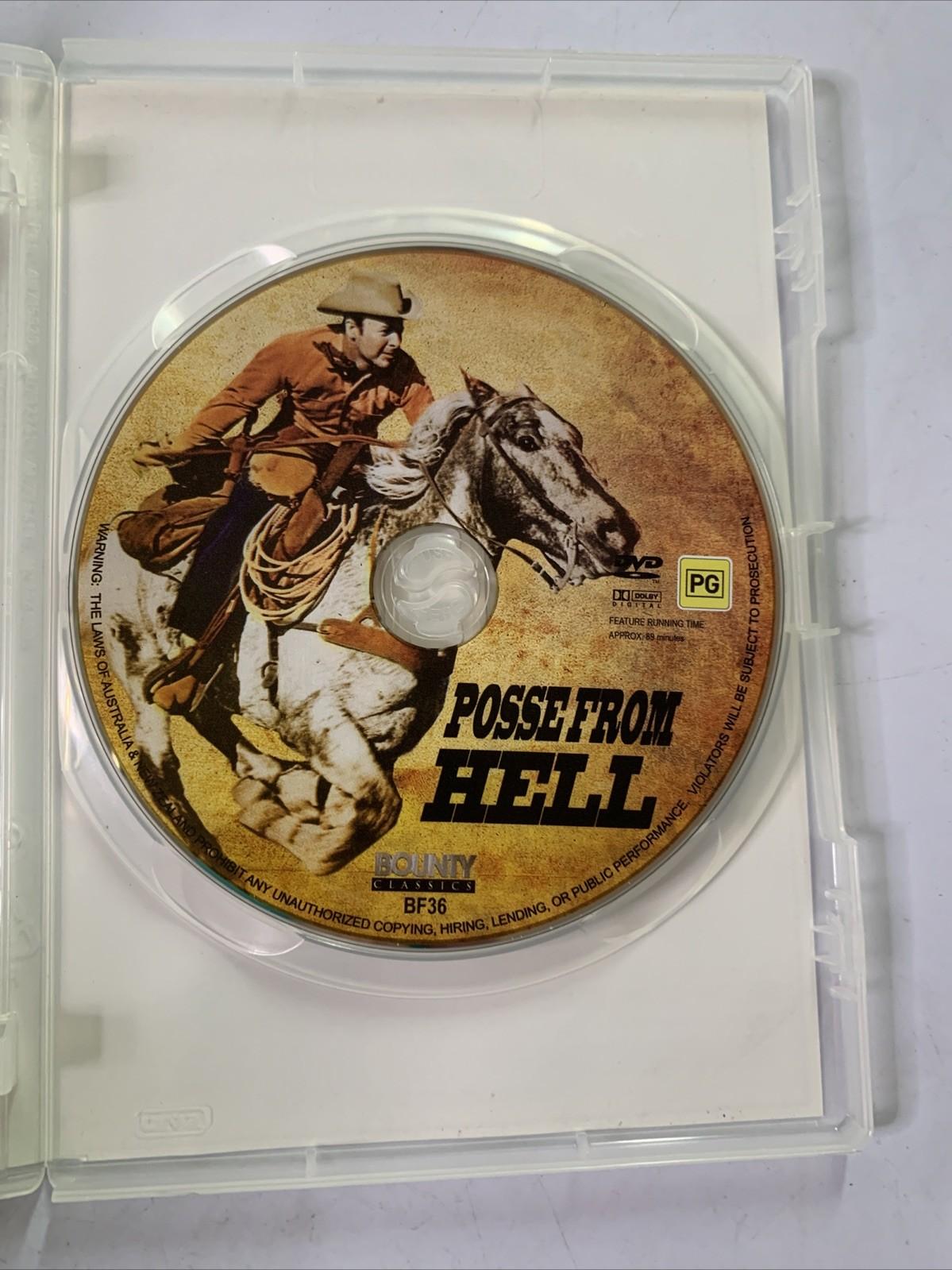 Posse From Hell (DVD, 1961) Audie Murphy, Lee Van Cleef Region 4