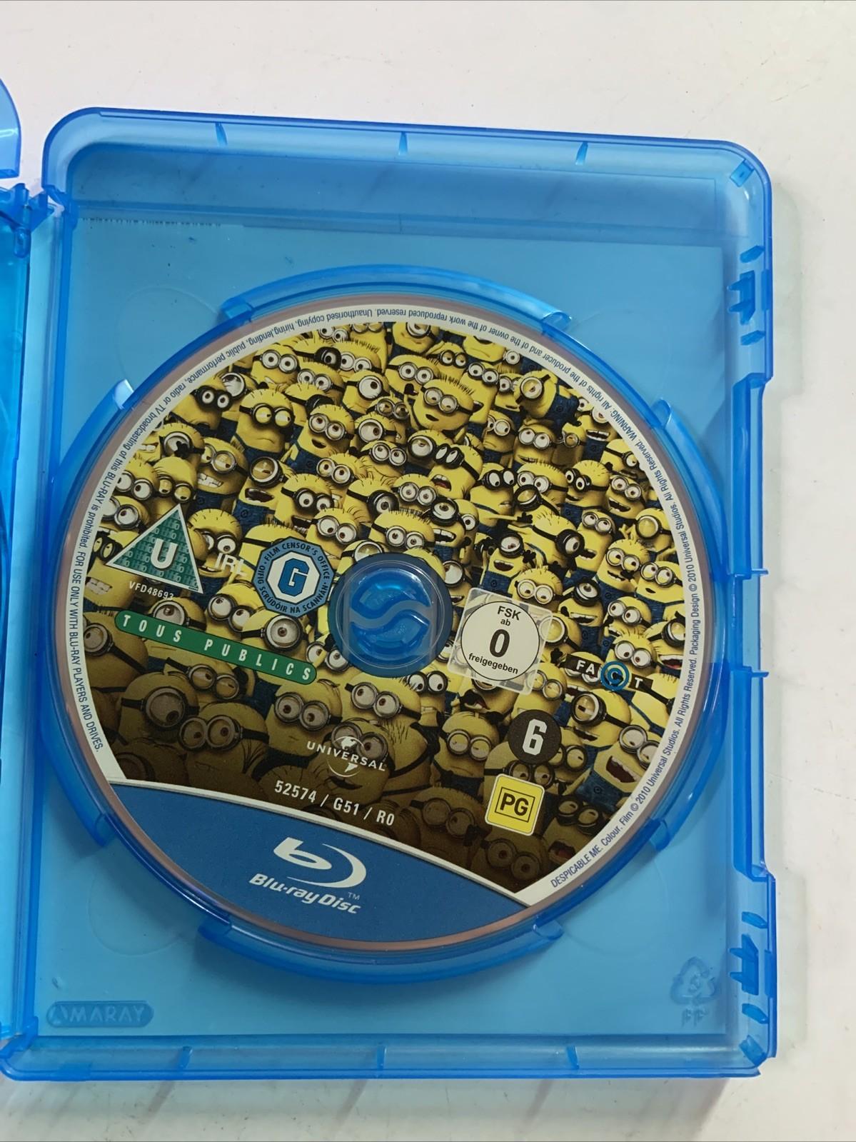 Despicable Me 3D (Blu-ray, 2010, 2-Discs) All Regions