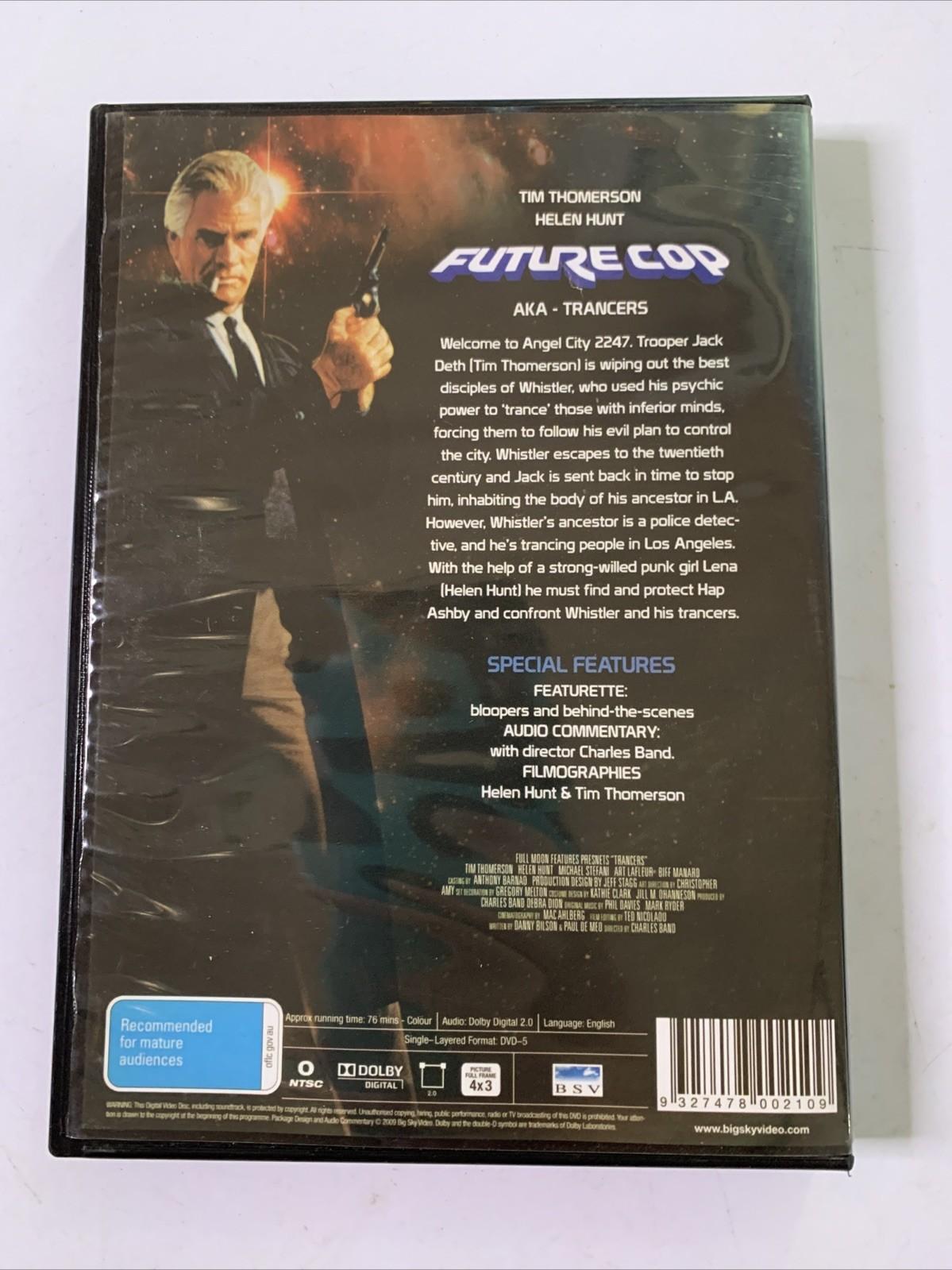 Future Cop AKA Trancers (DVD, 1985) Tim Thomerson, Helen Hunt  All Regions