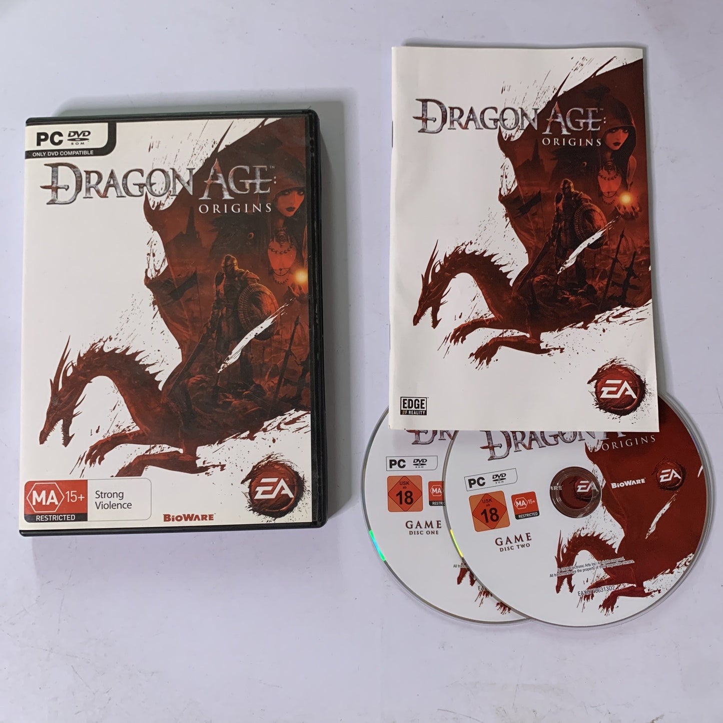 Dragon Age: Origins PC DVD Windows Game Complete