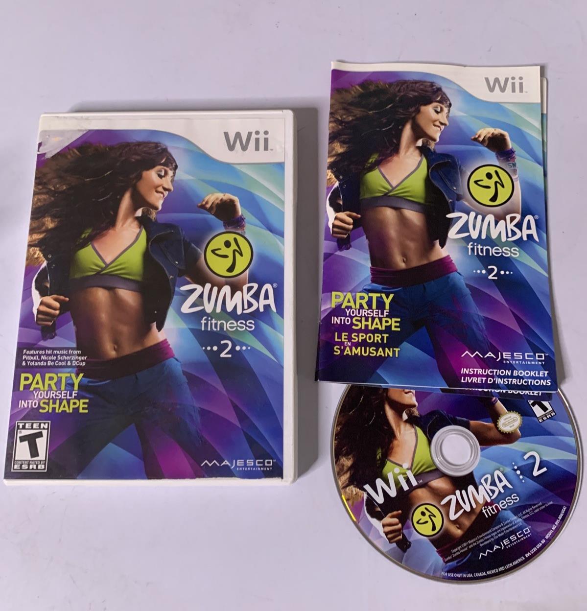 Zumba Fitness 2 Nintendo Wii PAL Game Complete