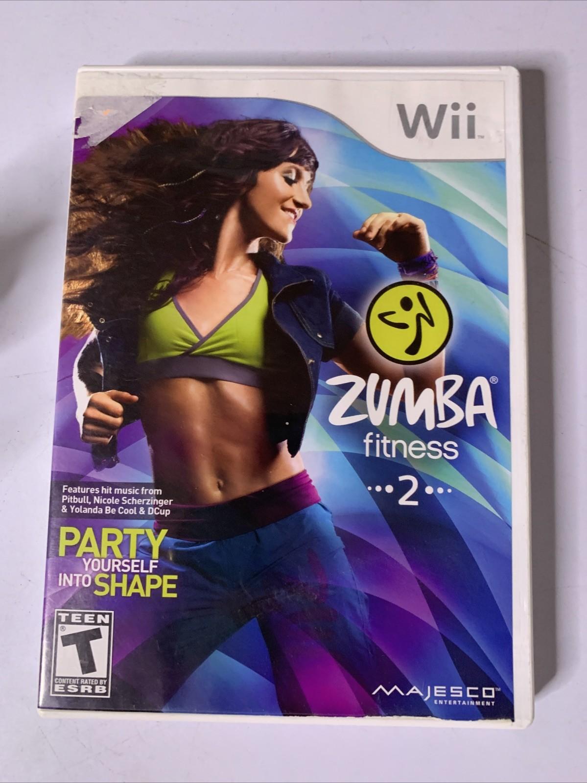 Zumba Fitness 2 Nintendo Wii PAL Game Complete