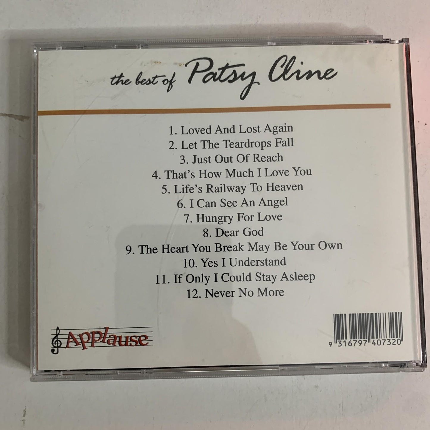 Patsy Cline – The Best Of Patsy Cline (CD, 1999)