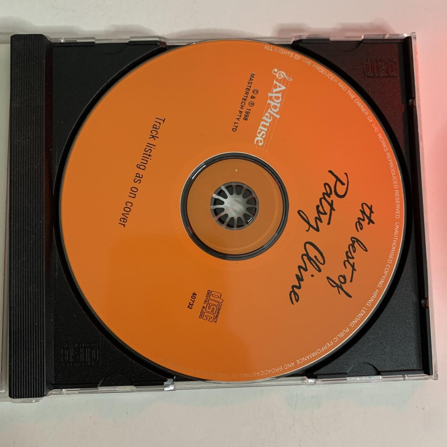 Patsy Cline – The Best Of Patsy Cline (CD, 1999)