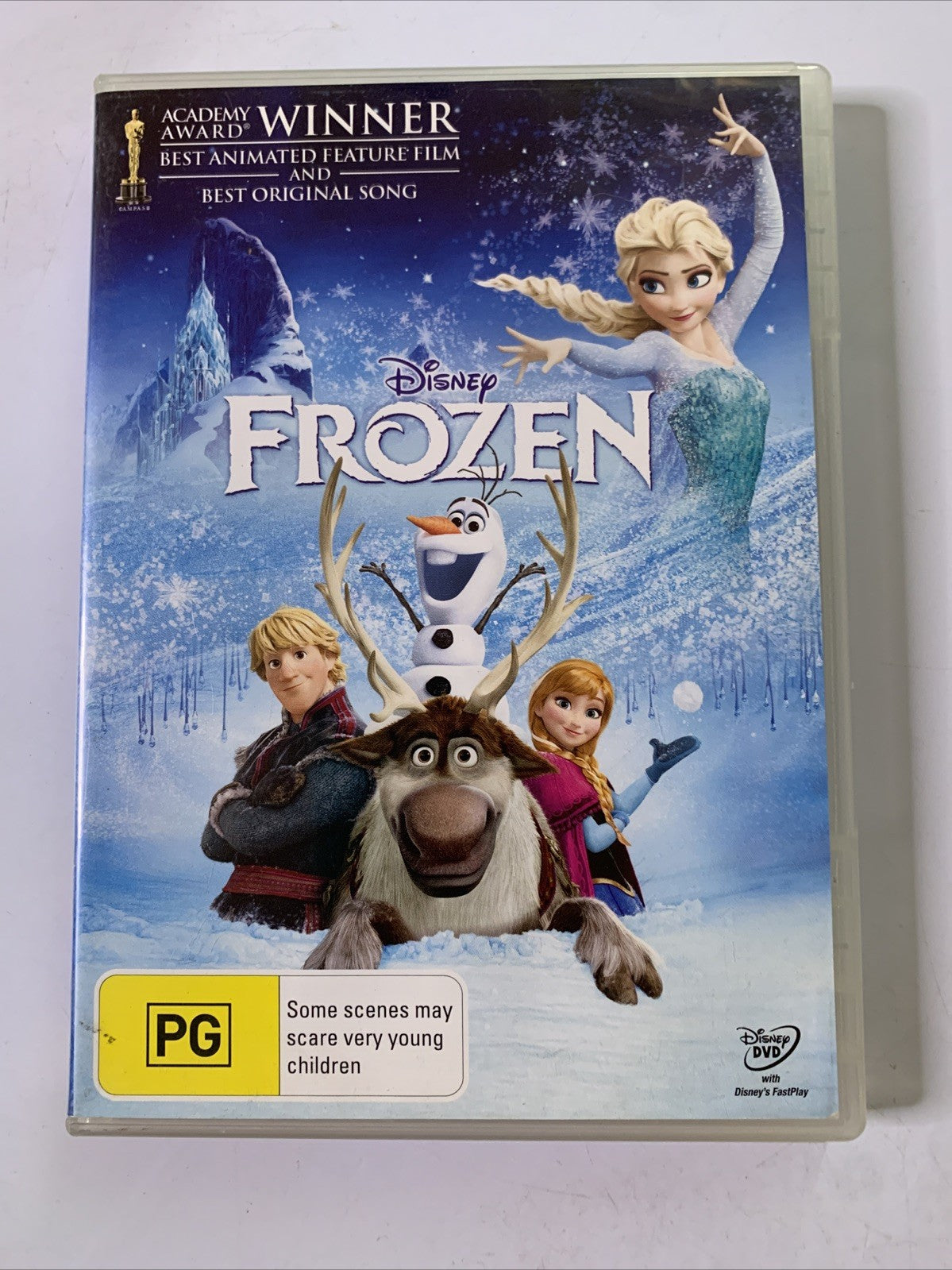 Frozen (DVD, 2013) Animated Film Disney Pixar Region 4