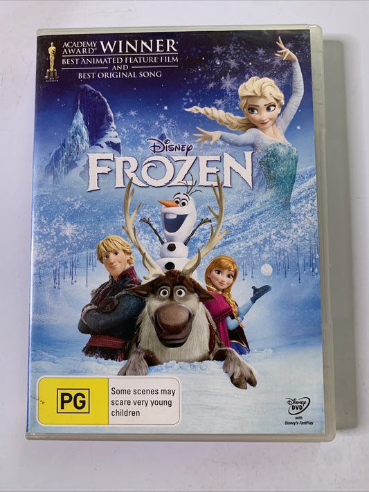 Frozen (DVD, 2013) Animated Film Disney Pixar Region 4